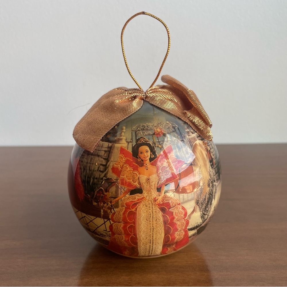 1997 Barbie Christmas Ornament Bulb